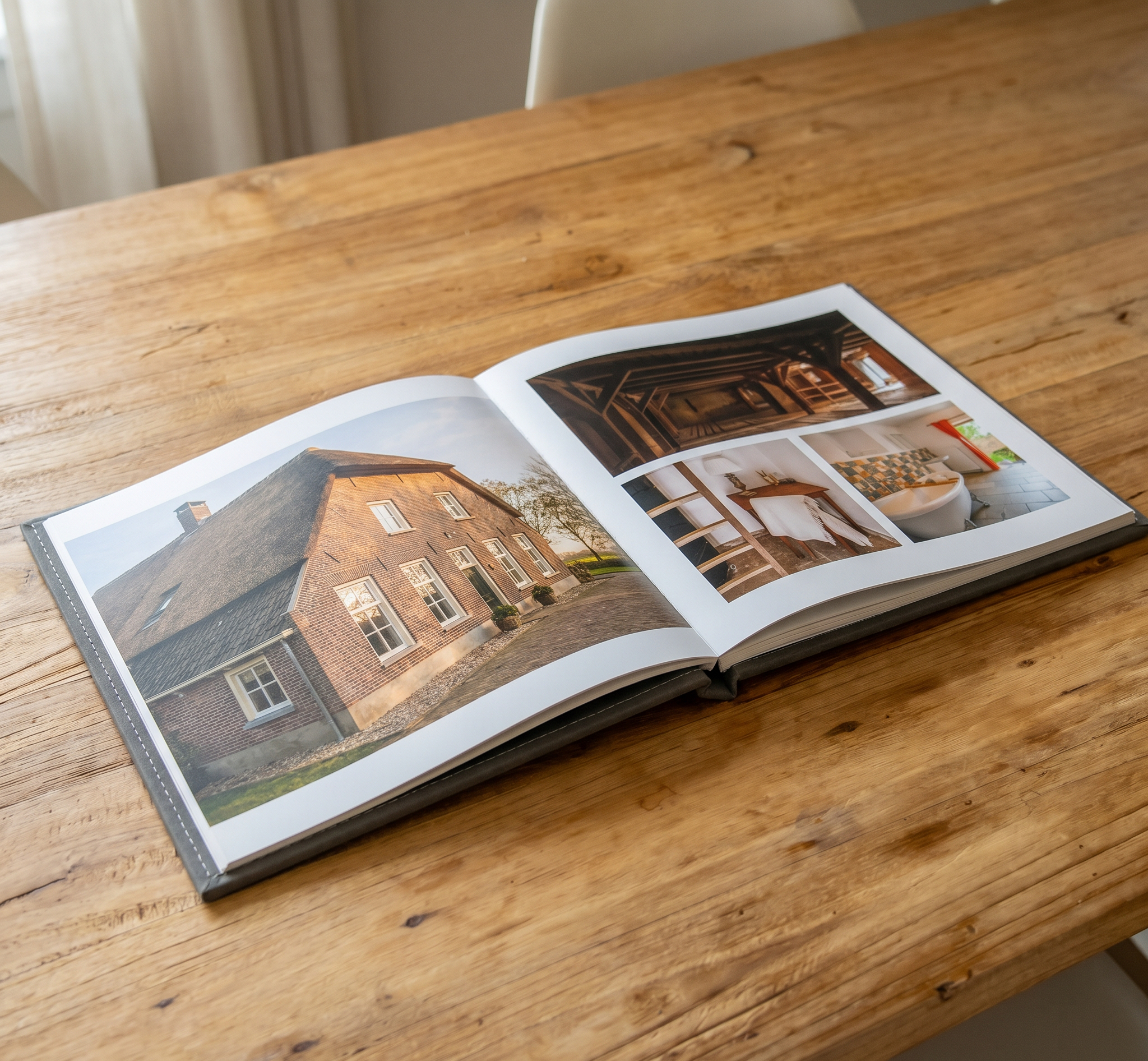 Het persoonlijke fotoboek van de oude woning