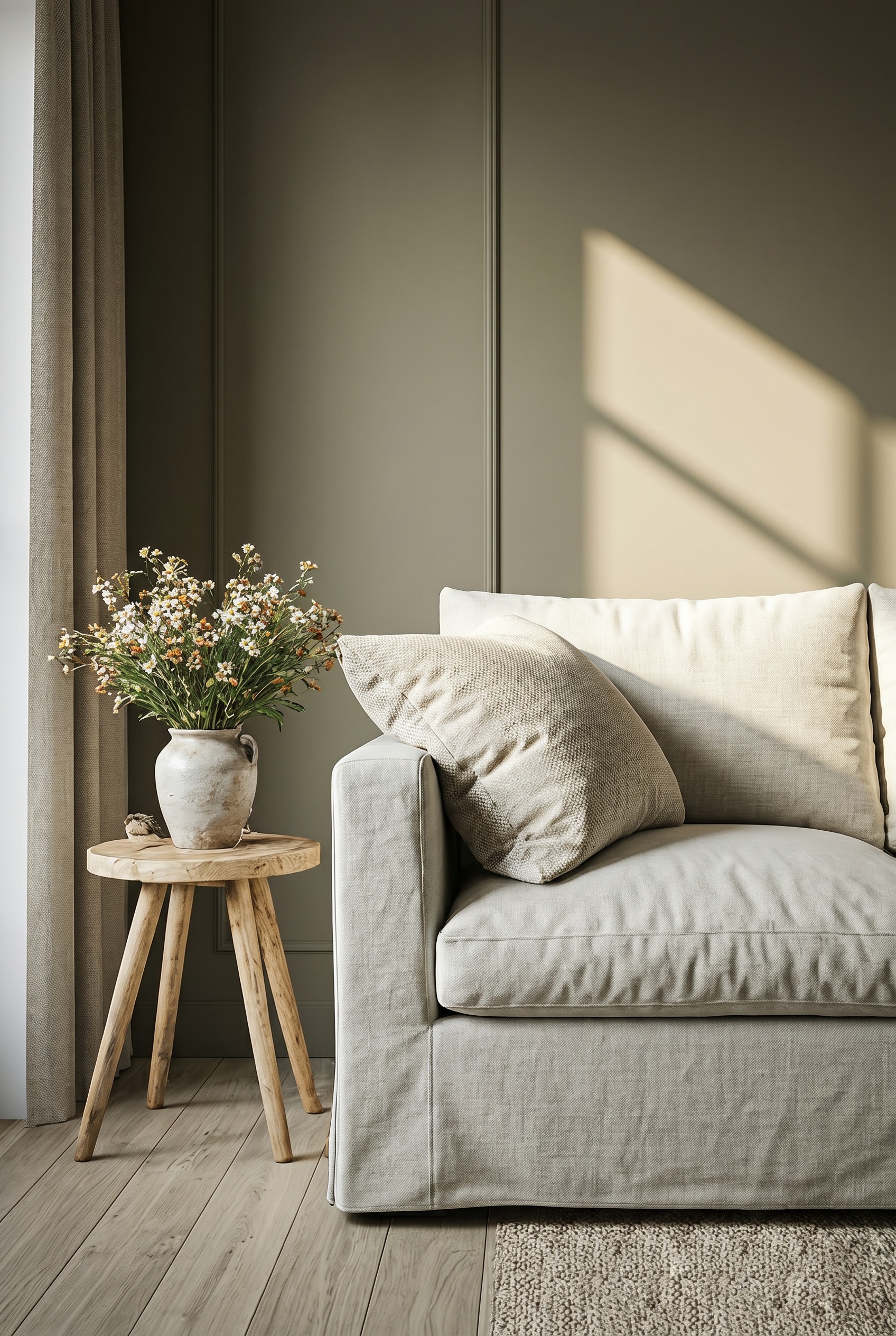 Warm huiselijk interieur